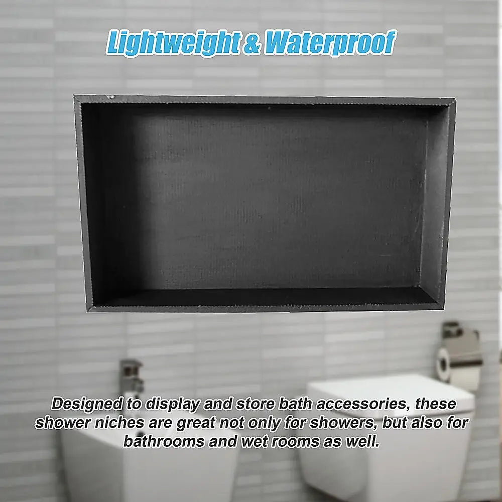 Shower Niche - 350 x 600 x 92mm Prefabricated Wall Bathroom Renovation - Home & Garden > DIY > Kitchen & Bathroom DIY