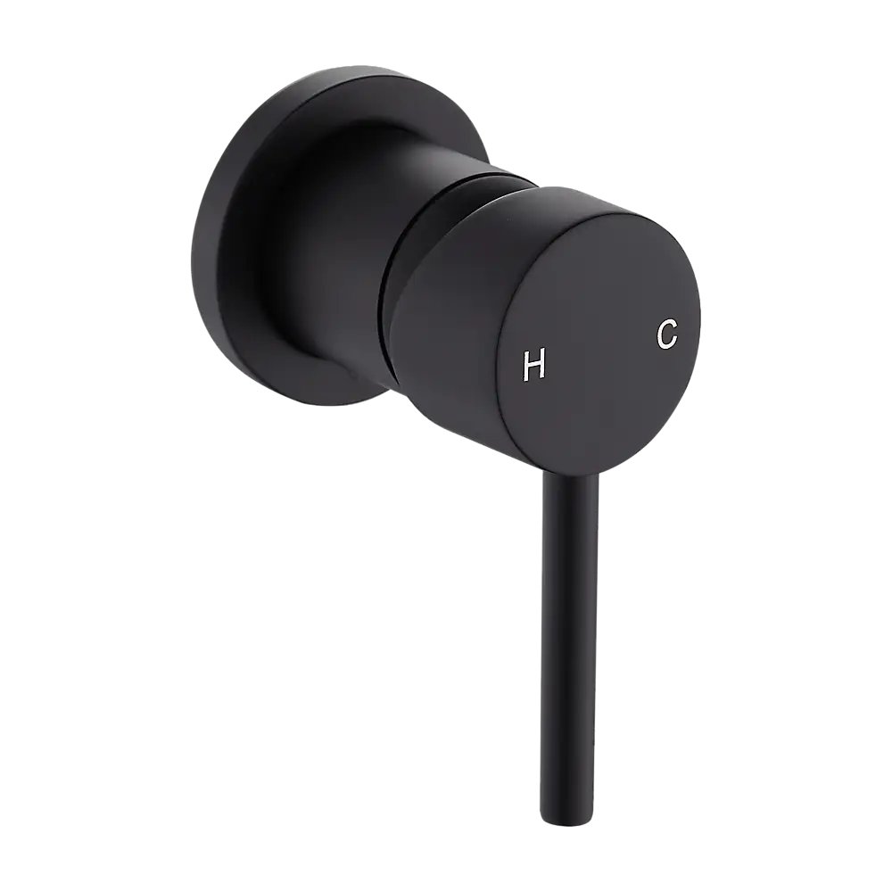 Single Round Shower Bath Mixer Tap Bathroom WATERMARK Approved - Furniture > Bathroom > Tap & Sink Accessories