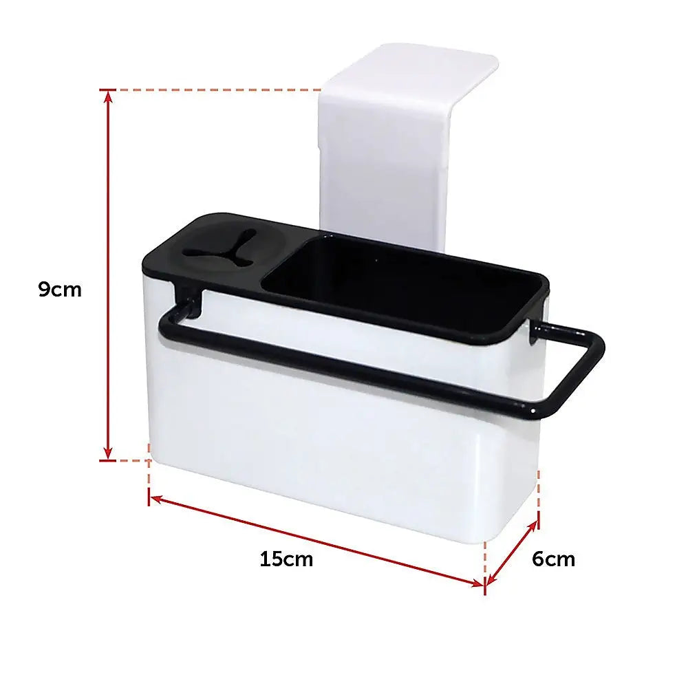 Sink Aid Self Draining Caddy Kitchen Sponges Brush Soap - Health & Beauty > Personal Care > Back Care