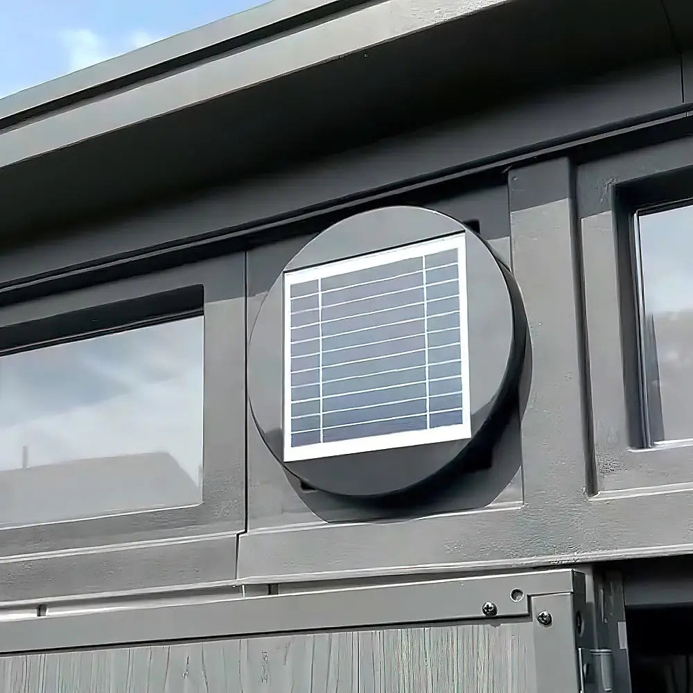 Solar Powered Roof Fan Ventilator Loft Vent for Boat RV Greenhouse Shed Caravan - Tools > Industrial Tools > Masonry