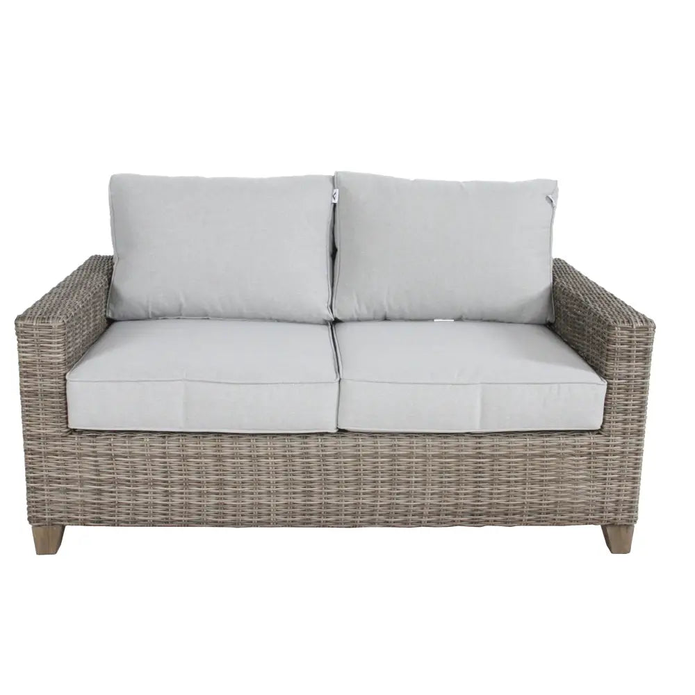 Sophy 2 Seater Wicker Rattan Outdoor Sofa Chair Lounge - Furniture > Outdoor