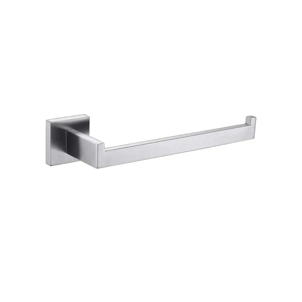 Square Hand Towel Holder Ring Wall Mounted Modern Towel Bar Bathroom Kitchen - Home & Garden > Bathroom Accessories >