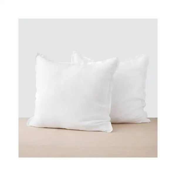 Stonewashed French Linen Cotton European Pillowcases by Vintage Design Homeware - Home & Garden > Bedding > Pillowcases