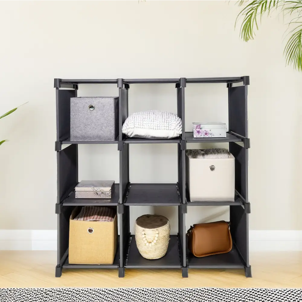 Storage Organizer 9 Cubes Wardrobe Closet Storage Shelves - Home & Garden > Storage > Clothing & Wardrobe Storage