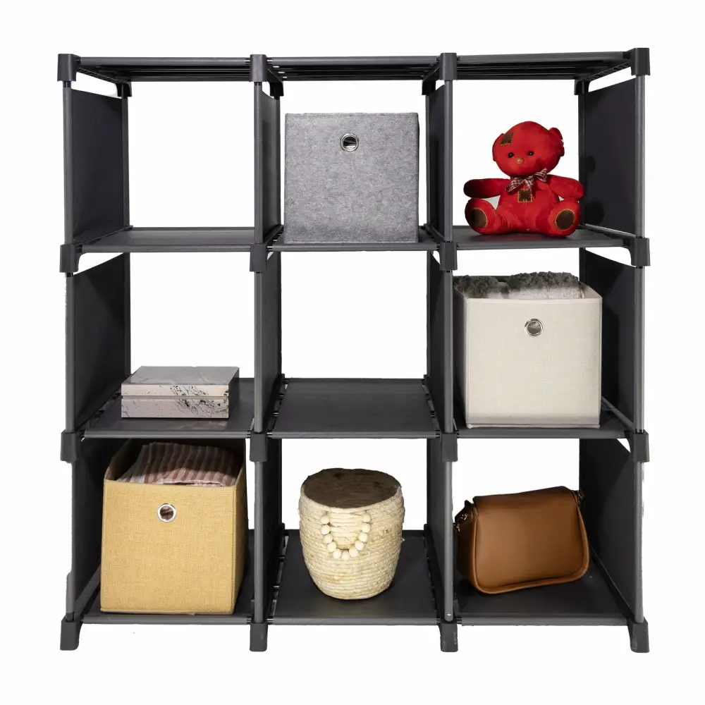 Storage Organizer 9 Cubes Wardrobe Closet Storage Shelves - Home & Garden > Storage > Clothing & Wardrobe Storage