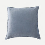 Super Soft Textured Corduroy Velvet European Pillowcase - Steel - Home & Garden > Bedding > Pillowcases