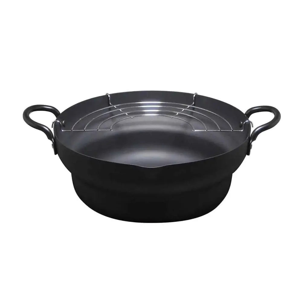 Takumi Japan Iron Tempura Deep Fry Pot Induction Compatible 24cm - Home & Garden > Kitchenware