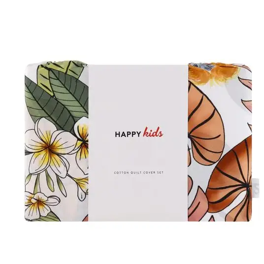 Taronga Printed Cotton Quilt Cover Sets by Happy Kids Double - Home & Garden > Bedding > Bed Sheets