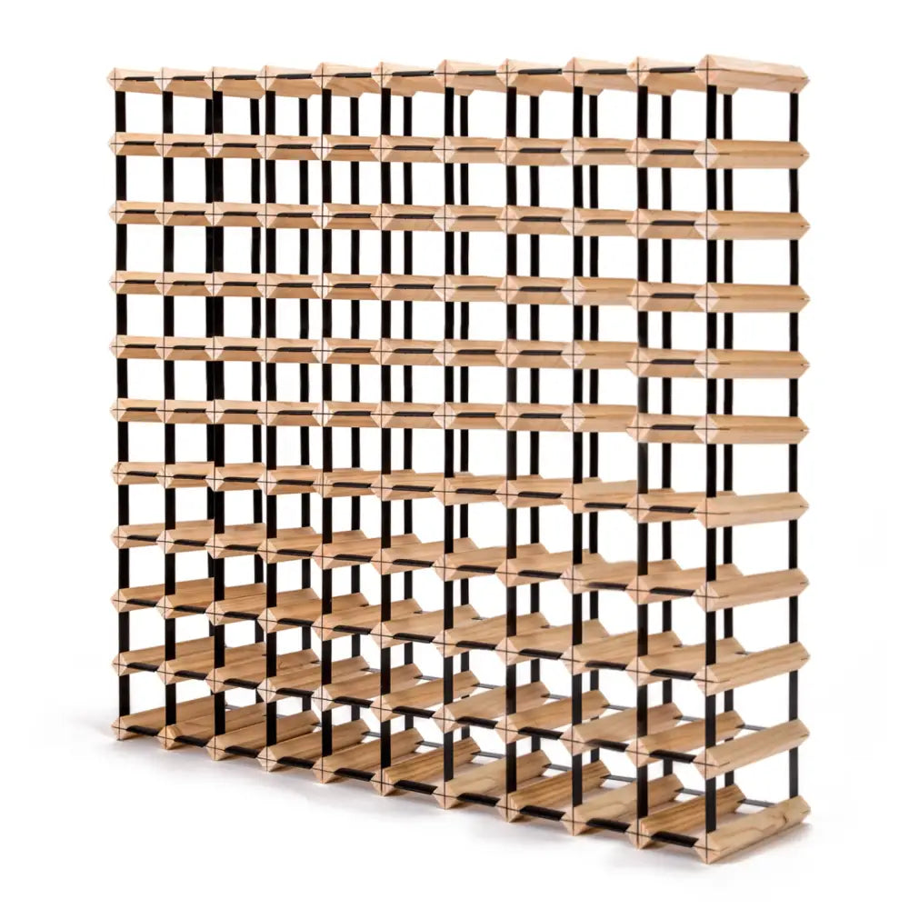 Timber Wine Rack Storage Cellar Organiser 110 Bottle - Home & Garden > Kitchenware