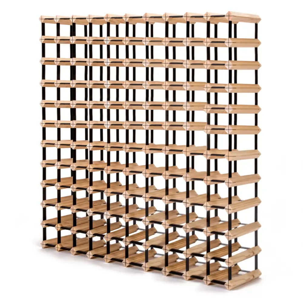 Timber Wine Rack Storage Cellar Organiser 120 Bottle - Home & Garden > Kitchenware