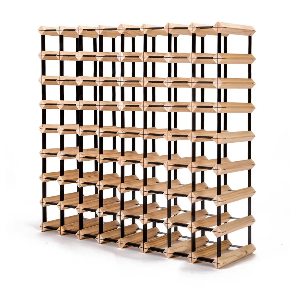 Timber Wine Rack Storage Cellar Organiser 72 Bottle - Home & Garden > Kitchenware