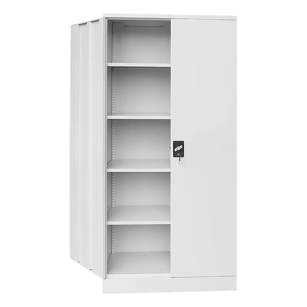Two-Door Shelf Office Gym Filing Storage Locker Cabinet Safe - Furniture > Office