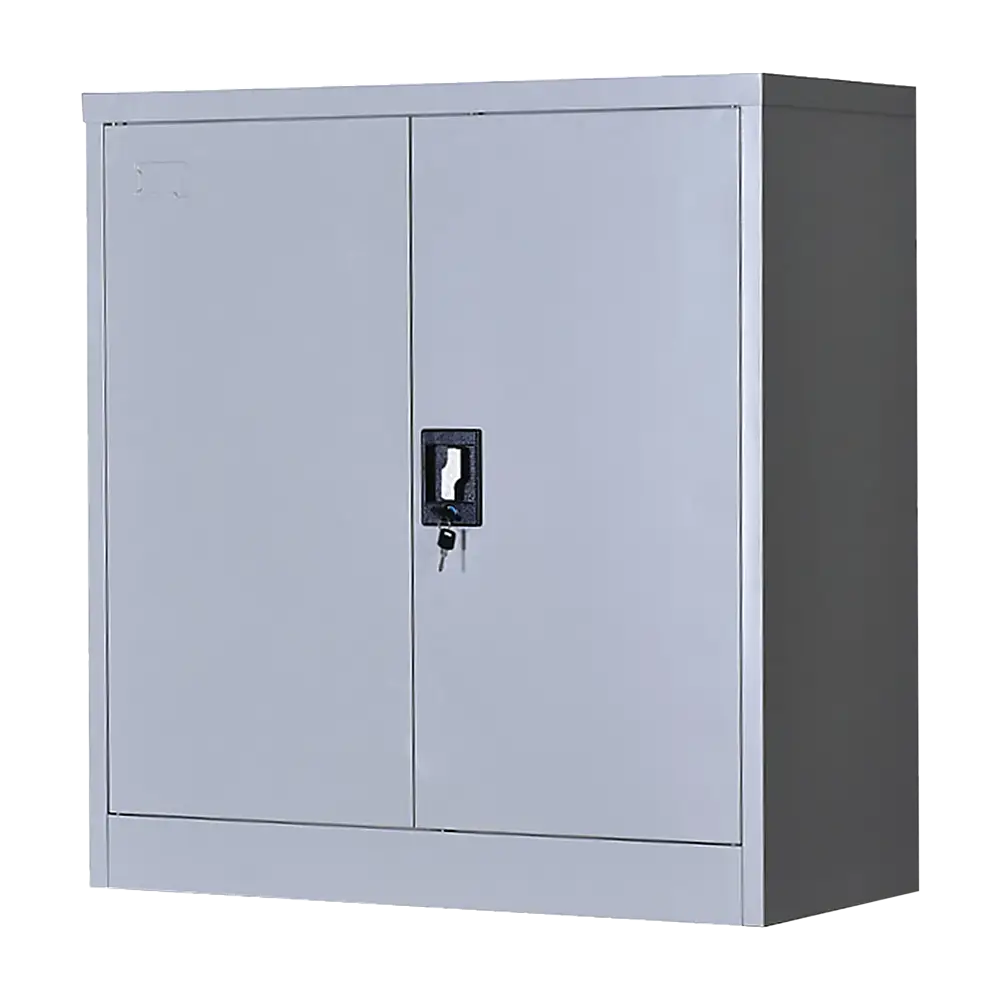 Two-Door Shelf Office Gym Filing Storage Locker Cabinet Safe - Furniture > Office