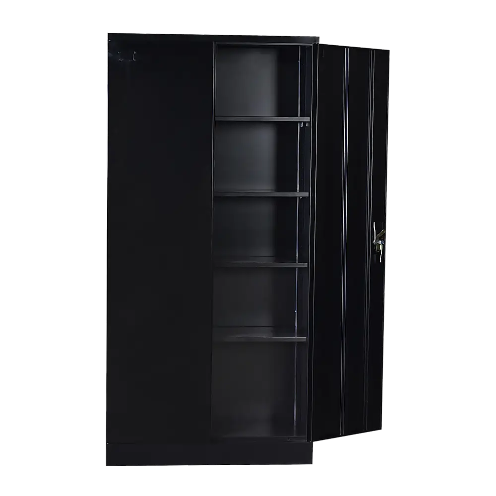 Two-Door Shelf Office Gym Filing Storage Locker Cabinet Safe - Furniture > Office