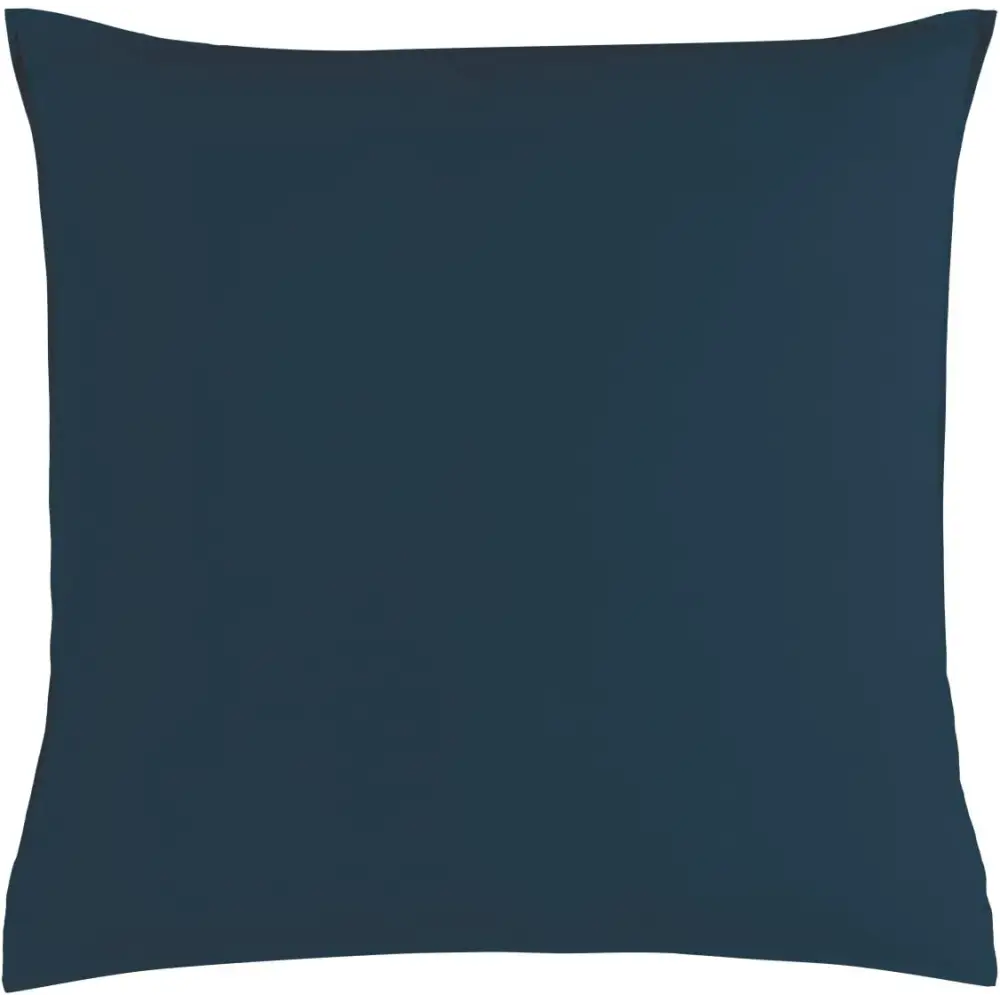 Vintage Washed 100% Cotton European Pillowcase - Luxurious European Pillow Cover - Dark Indigo - 1 Pc - Home & Garden >