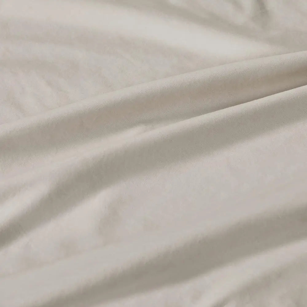 Vintage Washed 100% Cotton European Pillowcase - Luxurious European Pillow Cover - Natural - 1 Pc - Home & Garden >