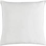 Vintage Washed 100% Cotton European Pillowcase - Luxurious European Pillow Cover - White - 1 Pc - Home & Garden >