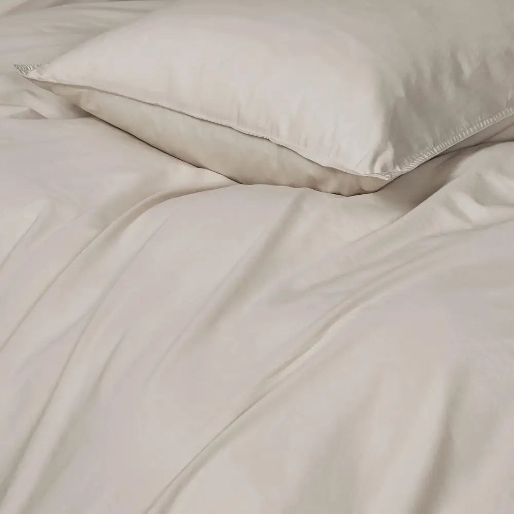 Vintage Washed 100% Cotton Standard Pillowcase - Luxurious Standard Pillow Cover - Natural - 2 Pcs - Home & Garden >