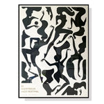 Wall Art 40cmx60cm Jazz Festival Black Frame Canvas - Home & Garden > Wall Art