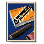 Wall Art 40cmx60cm Splendid Black Frame Canvas - Home & Garden > Wall Art