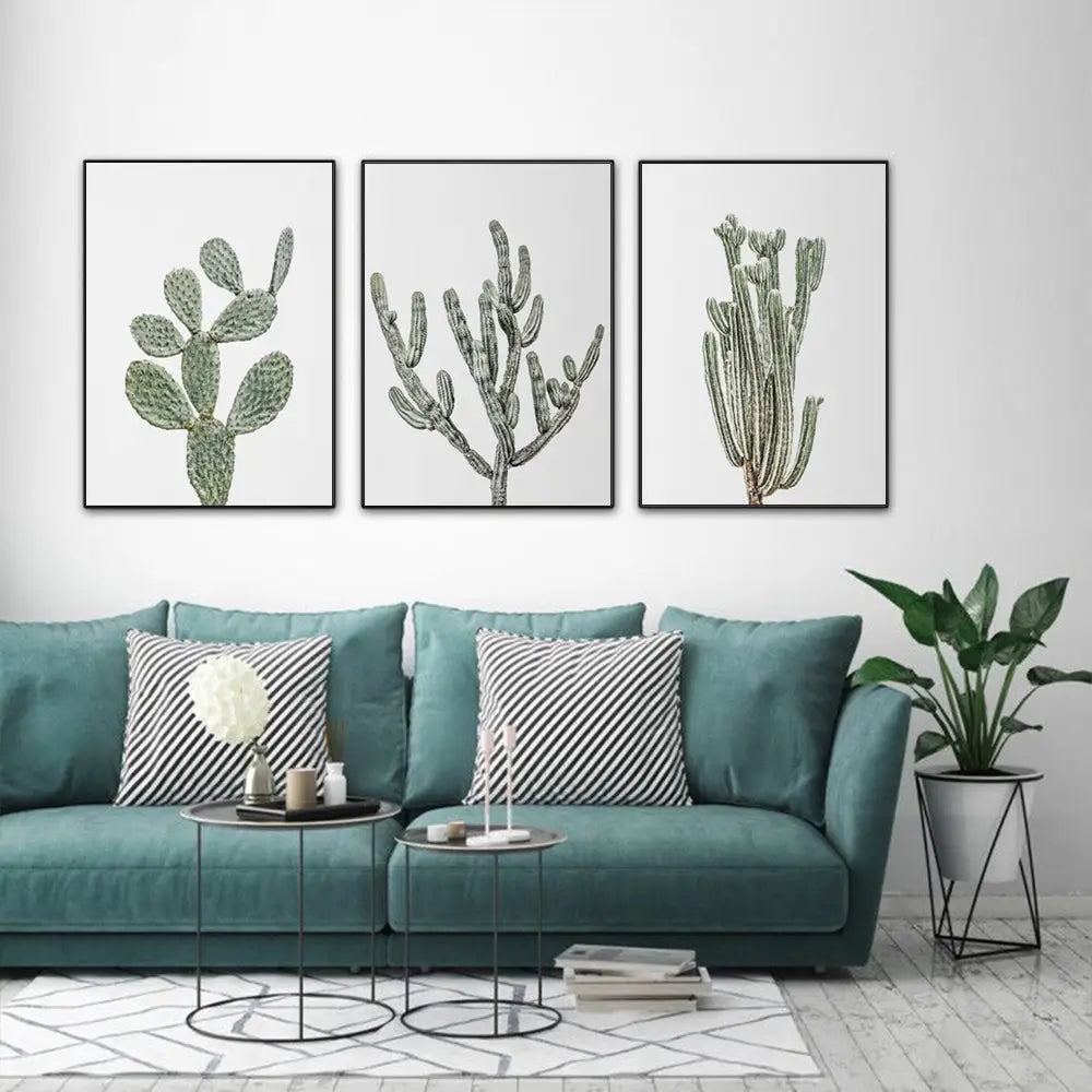 Wall Art 80cmx120cm Desert 3 Sets Black Frame Canvas - Home & Garden > Wall Art