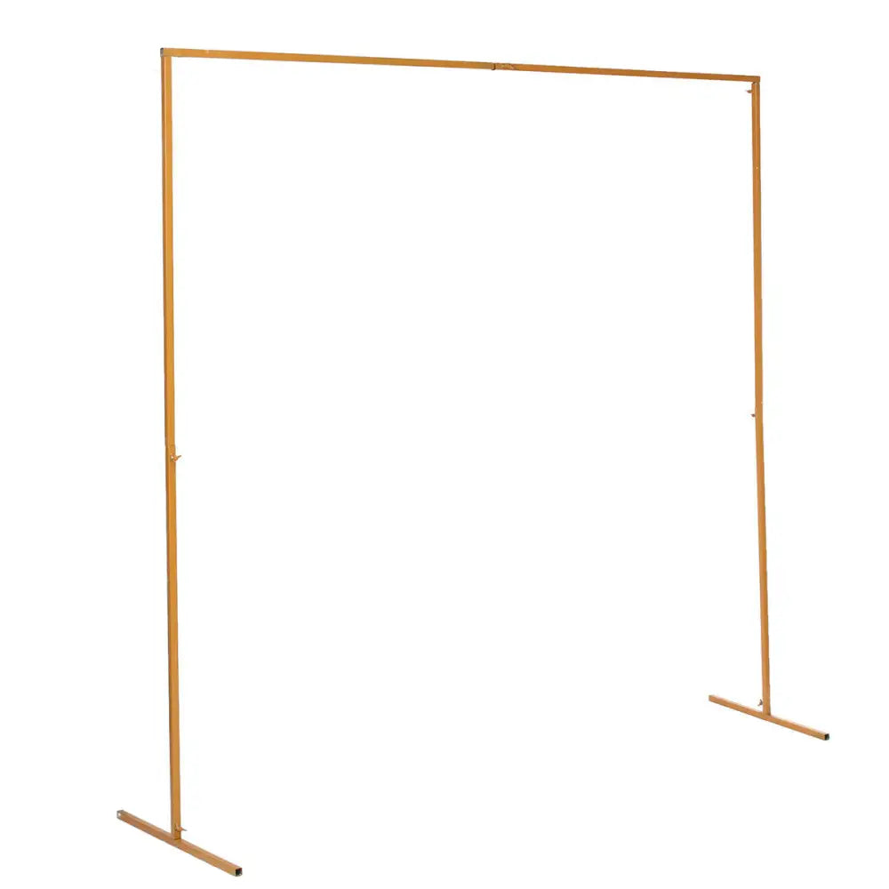 Wedding Arch Gold Square Backdrop Flower Display Stand Background 2.2M - Home & Garden > Decor
