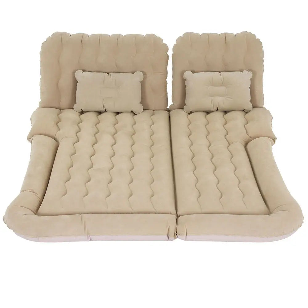 Weisshorn Car Mattress 175x130 Inflatable SUV Back Seat Camping Bed Beige - Furniture > Mattresses
