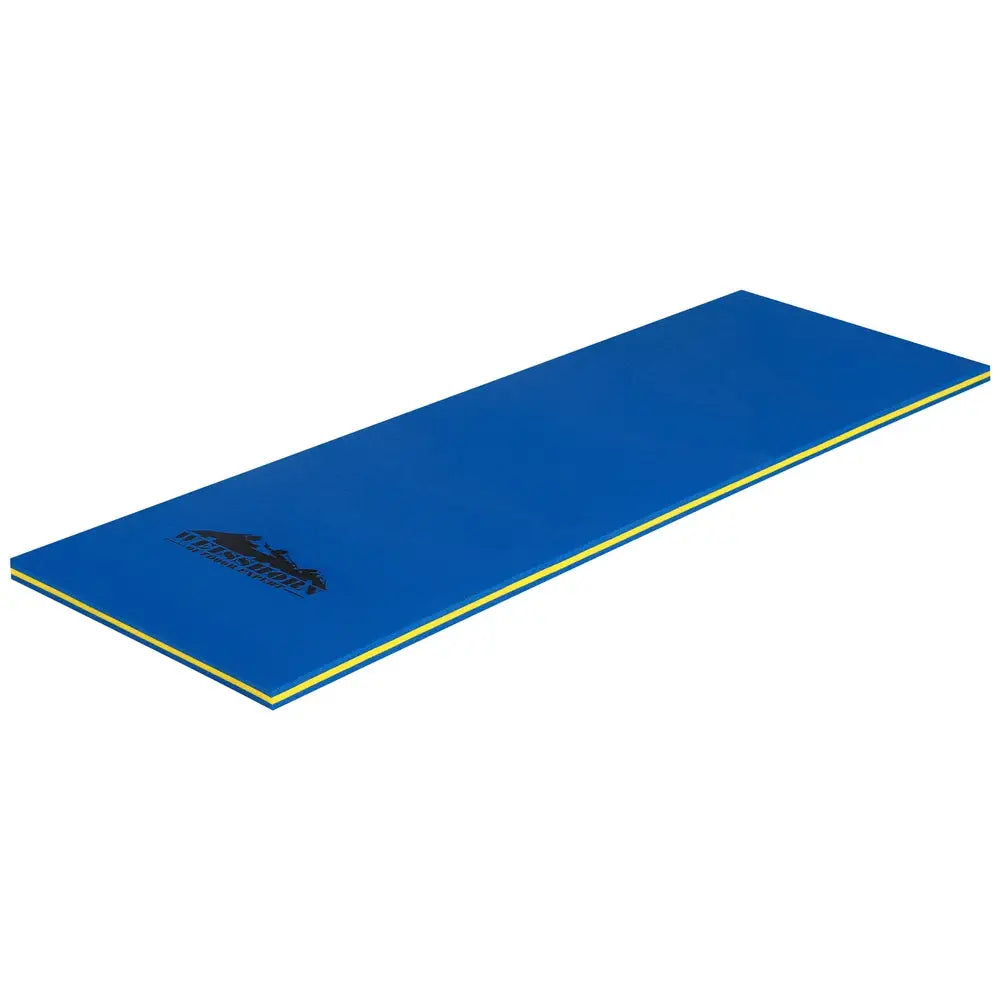 Weisshorn Floating Water Mat 55x180cm Foam Pad Swimming Pool Platform Blue - Home & Garden > Pool & Accessories > Pool