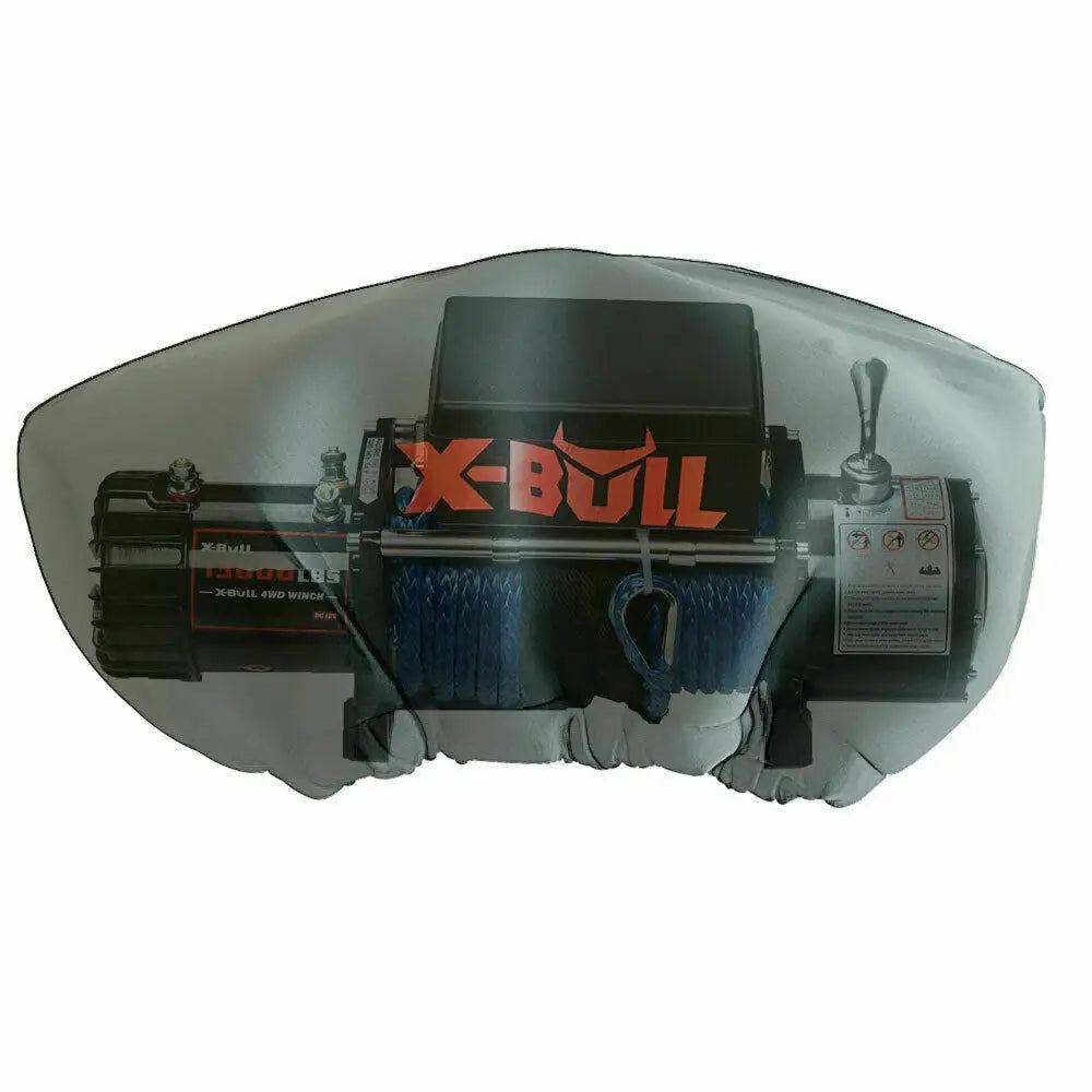 X-BULL Winch Cover Waterproof fits 8000-17000LBS Winch Dust Cover Soft 4X4 - Home & Garden > Pool & Accessories > Pool