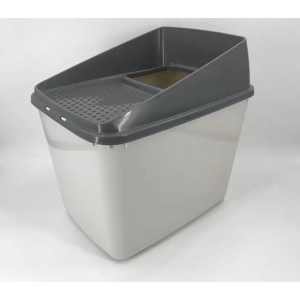 XL Top Entry Cat Litter Box No Mess Large Enclosed Covered Kitty Tray - Pet Care > Cat Supplies > Cat Litter