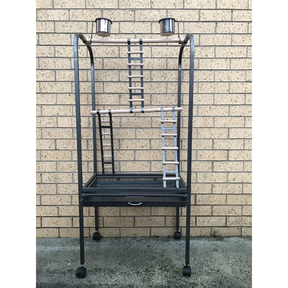 YES4PETS 140 CM Bird Parrot Canary Bird Play Stand Gym With Ladder - Pet Care > Bird > Bird Cages & Stands