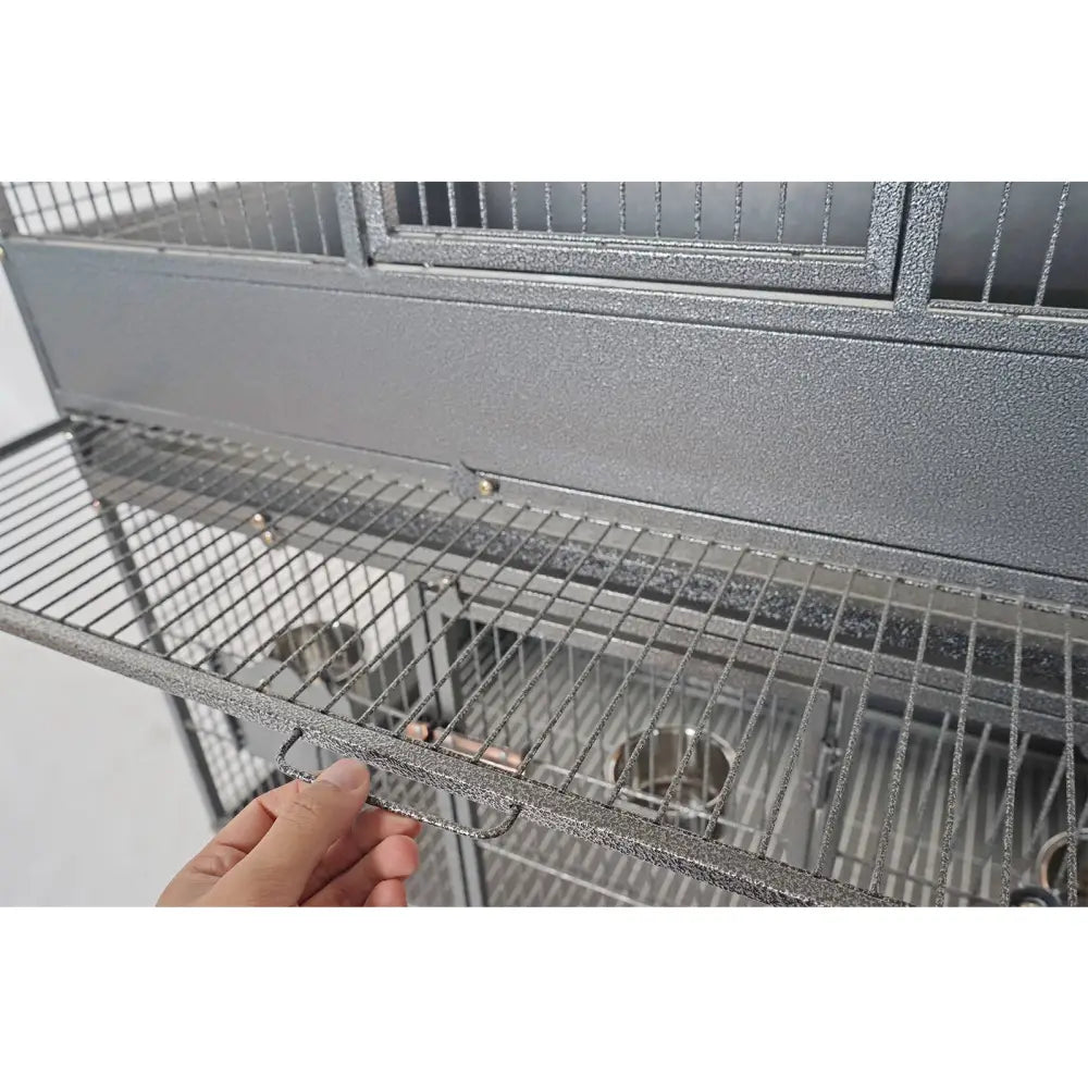 YES4PETS 187cm XL Triple Stackers Breeding Bird Parrot Cage Cockatoos Aviary - Pet Care > Bird > Bird Cages & Stands