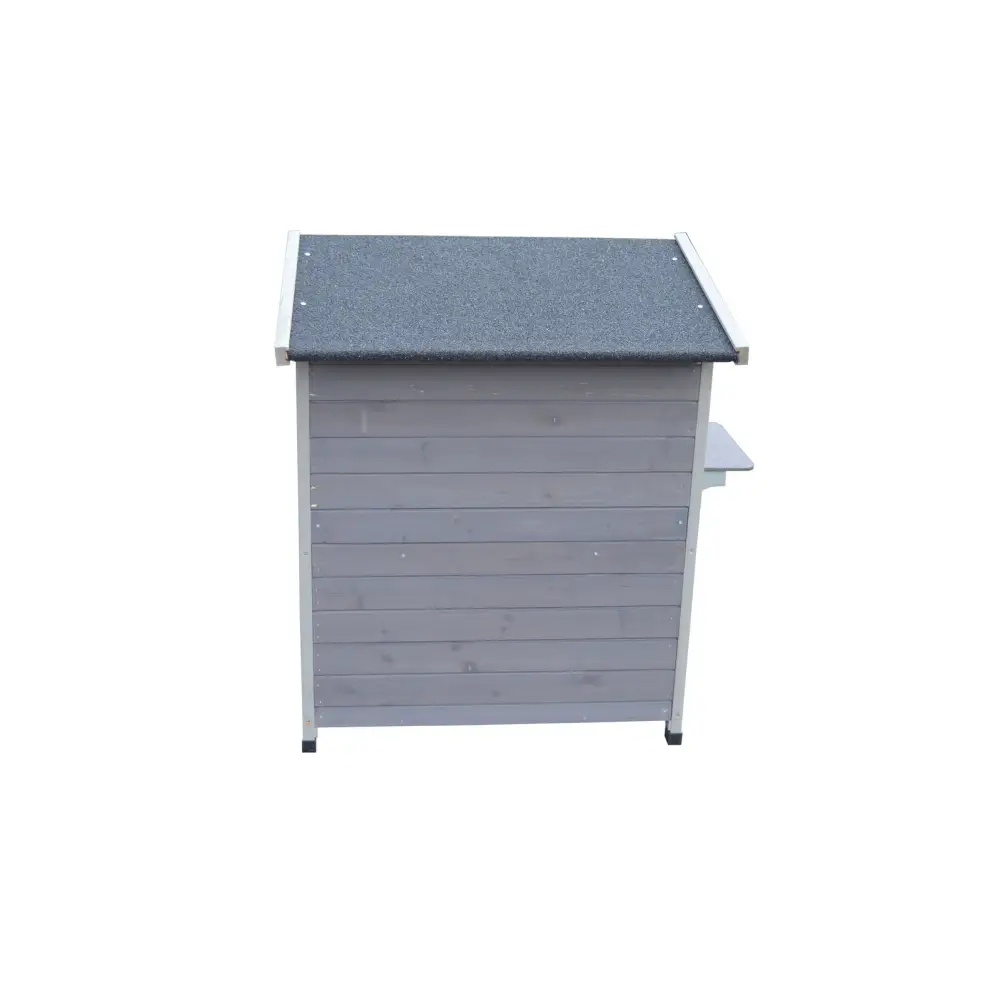 YES4PETS 2 Story Outdoor Cat Shelter Condo with Escape Door Rainproof Kitty House - Pet Care > Cat Supplies > Cat