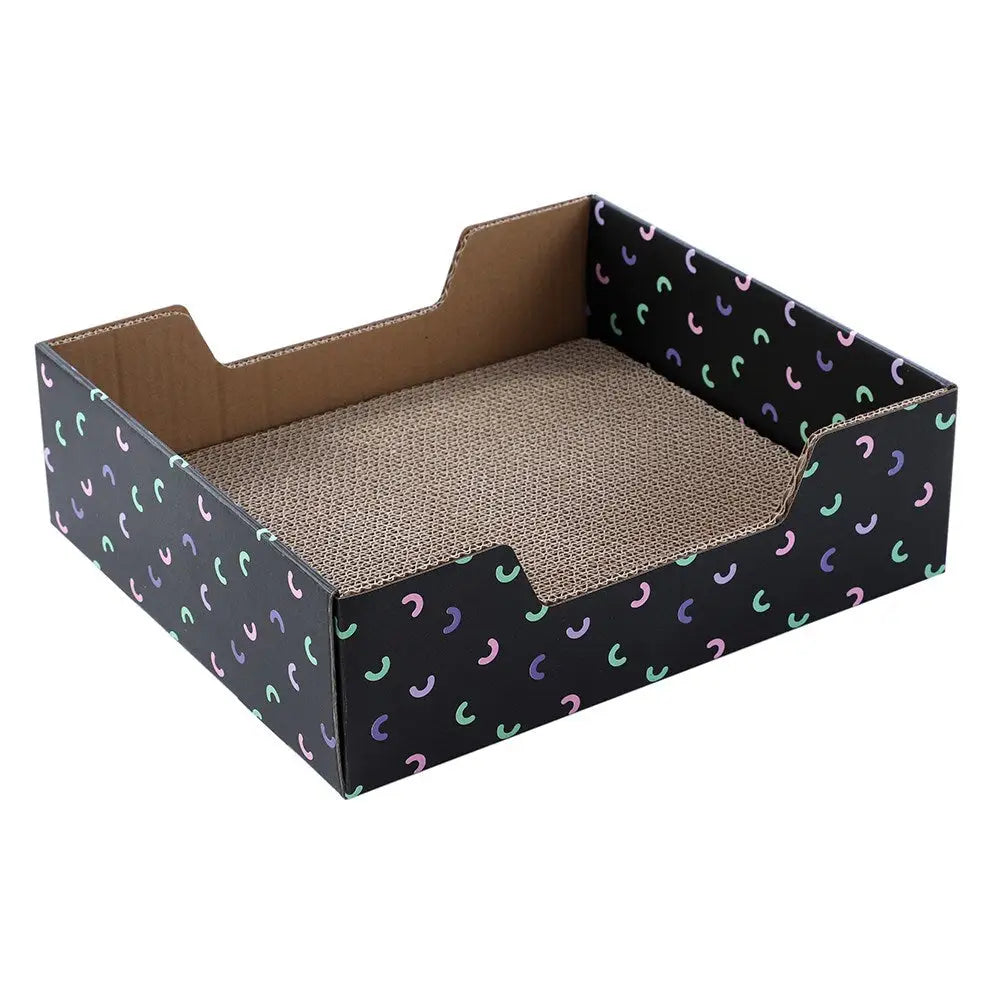 YES4PETS 2 x Kitten Cat Scratch Pad Corrugated Card Board Toy Play Best Scratcher Mat - Pet Care > Cat Supplies > Cat