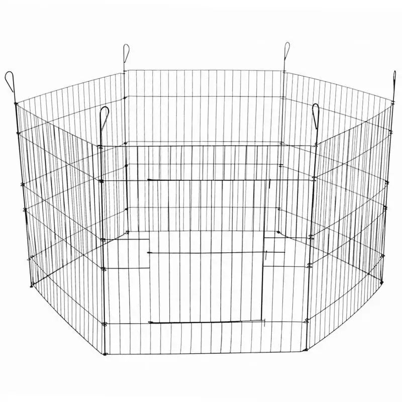 YES4PETS 24’ 6 Panel Pet Playpen Fold Exercise Cage Fence Enclosure - Pet Care > Dog Supplies > Dog Playpens & Gates