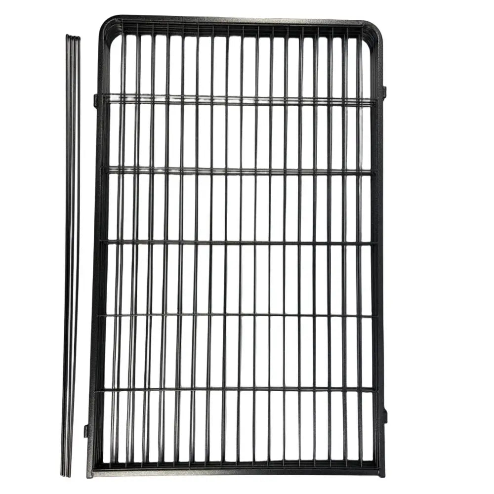 YES4PETS 4 Panel 120 cm Heavy Duty Pet Dog Cat Rabbit Exercise Extension Playpen Puppy Rabbit Fence - Pet Care > Dog