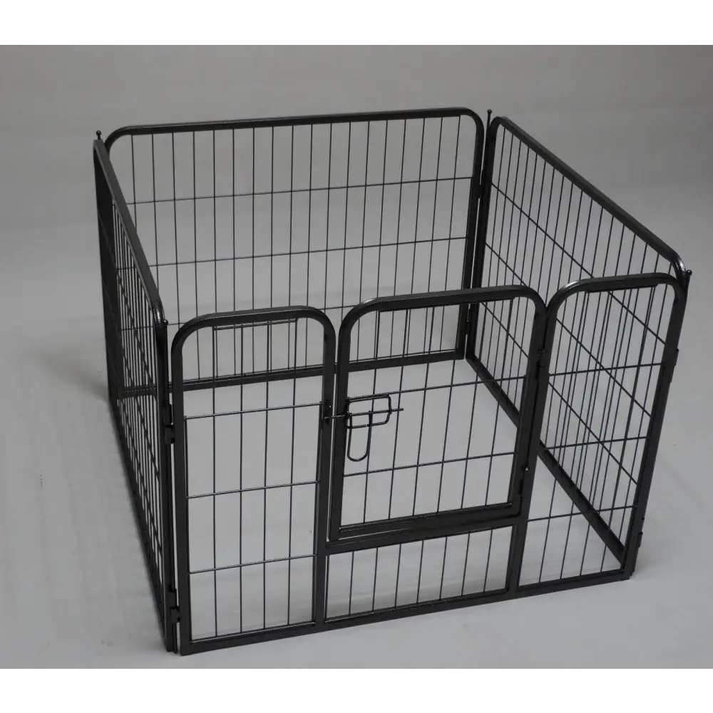 YES4PETS 4 Panel 80 cm Heavy Duty Pet Dog Puppy Cat Rabbit Exercise Playpen Fence Extension - Pet Care > Dog Supplies >