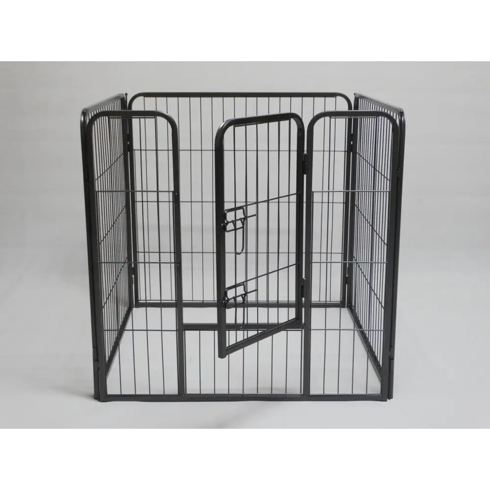 YES4PETS 4 Panel 80 cm Heavy Duty Pet Dog Puppy Cat Rabbit Exercise Playpen Fence Extension - Pet Care > Dog Supplies >