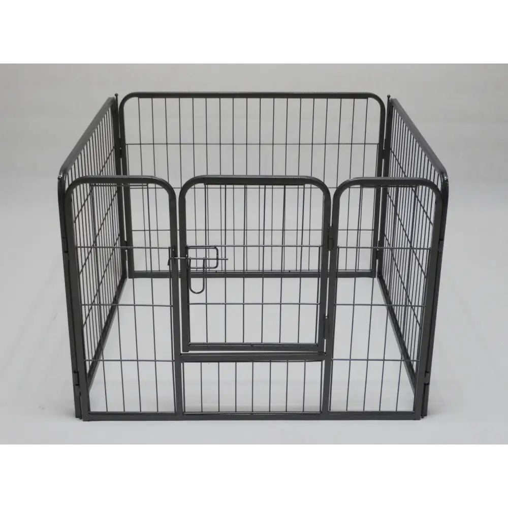 YES4PETS 4 Panel 80 cm Heavy Duty Pet Dog Puppy Cat Rabbit Exercise Playpen Fence Extension - Pet Care > Dog Supplies >