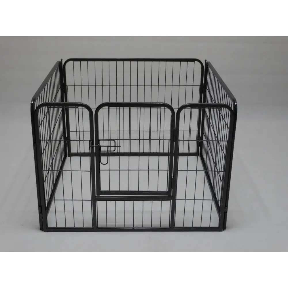 YES4PETS 4 Panels 60 cm Heavy Duty Pet Dog Puppy Cat Rabbit Exercise Playpen Fence Extension - Pet Care > Dog Supplies