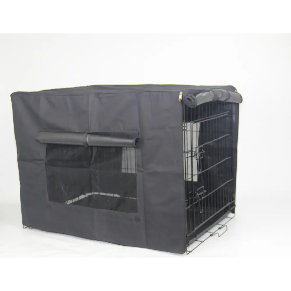 YES4PETS 48’ Portable Foldable Dog Cat Rabbit Collapsible Crate Pet Rabbit Cage with Cover - Pet Care > Coops &