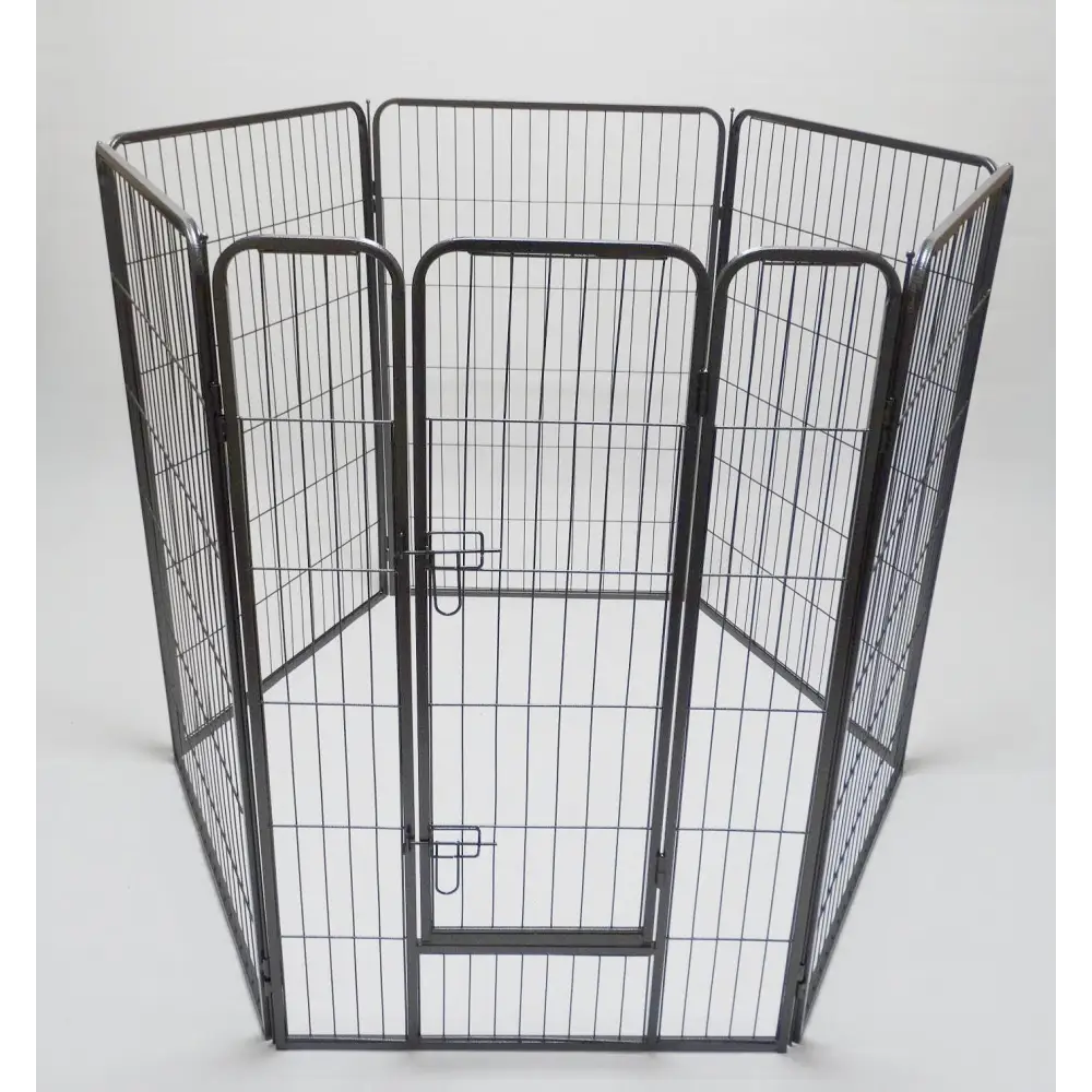 YES4PETS 6 Panel 120 cm Heavy Duty Pet Dog Cat Rabbit Playpen Fence - Pet Care > Dog Supplies > Dog Playpens & Gates