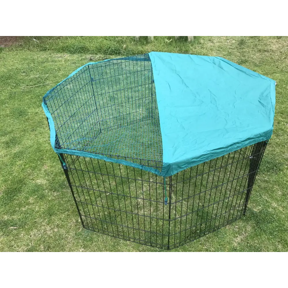 YES4PETS 6 Panel Dog Cat Exercise Playpen Puppy Enclosure Rabbit Fence With Cover - Pet Care > Dog Supplies > Dog