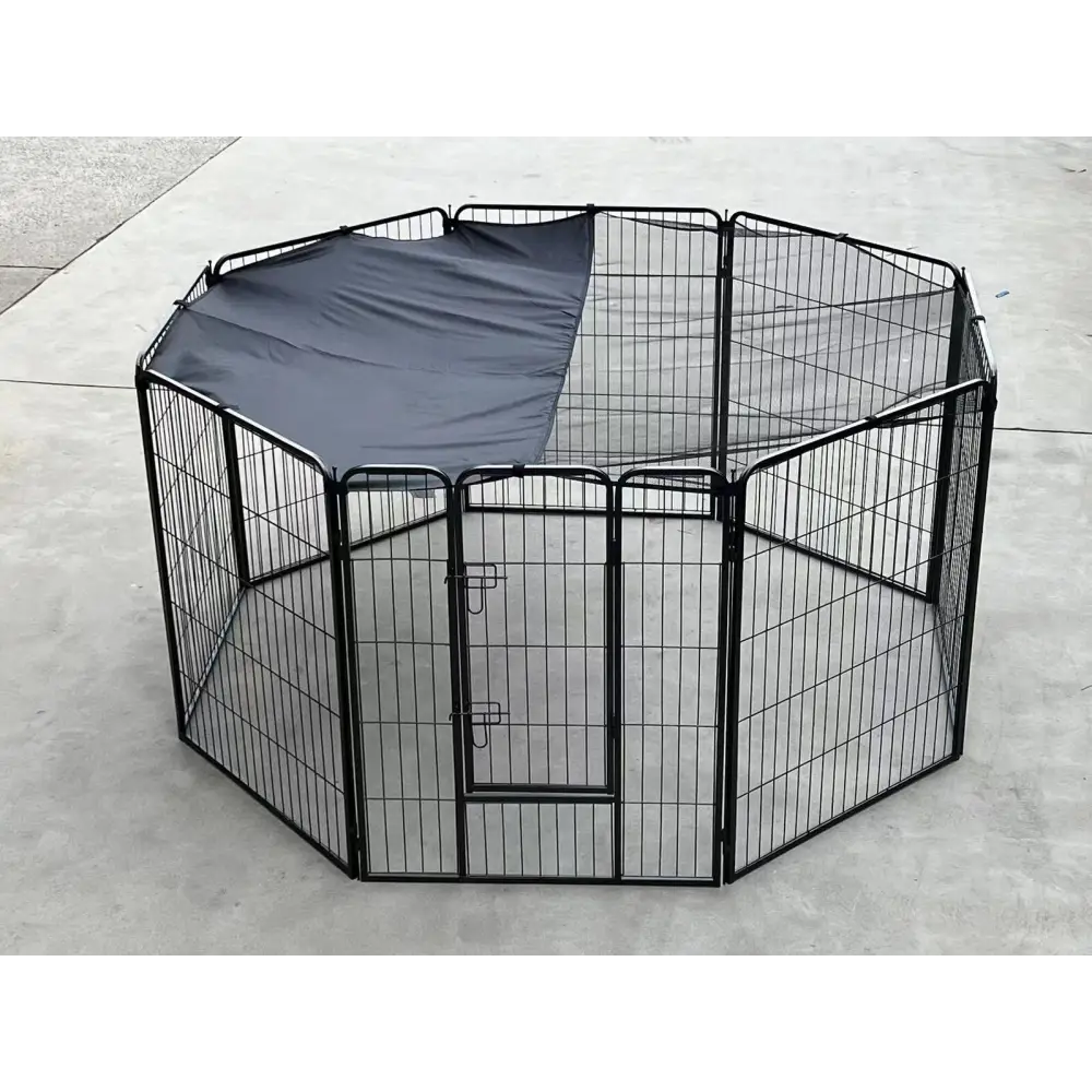 YES4PETS 8-Panel Pet Dog Puppy Exercise Pen Enclosure Playpen Cover - Pet Care > Dog Supplies > Dog Playpens & Gates
