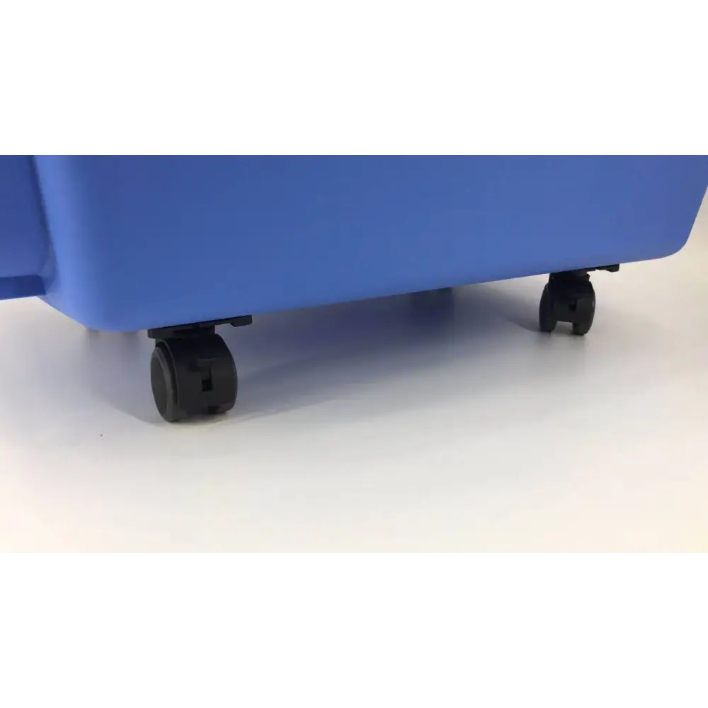 YES4PETS Blue Large Dog Puppy Cat Crate Pet Carrier Cage With Tray Bowl & Wheel - Pet Care > Dog Supplies > Dog