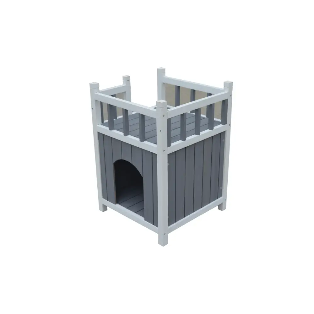 YES4PETS Cat Shelter Condo with Escape Door Rabbit Kitty House Cave - Pet Care > Coops & Hutches > Small Animal