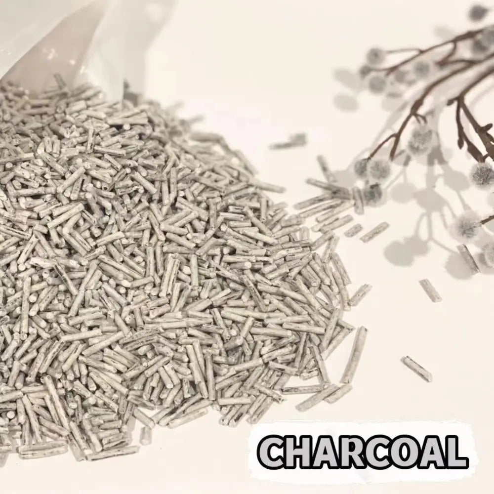 YES4PETS Charcoal 16KG Biodegradable Flushable Clumping Cat Tofu Eco Litter - Pet Care > Cat Supplies > Cat Litter
