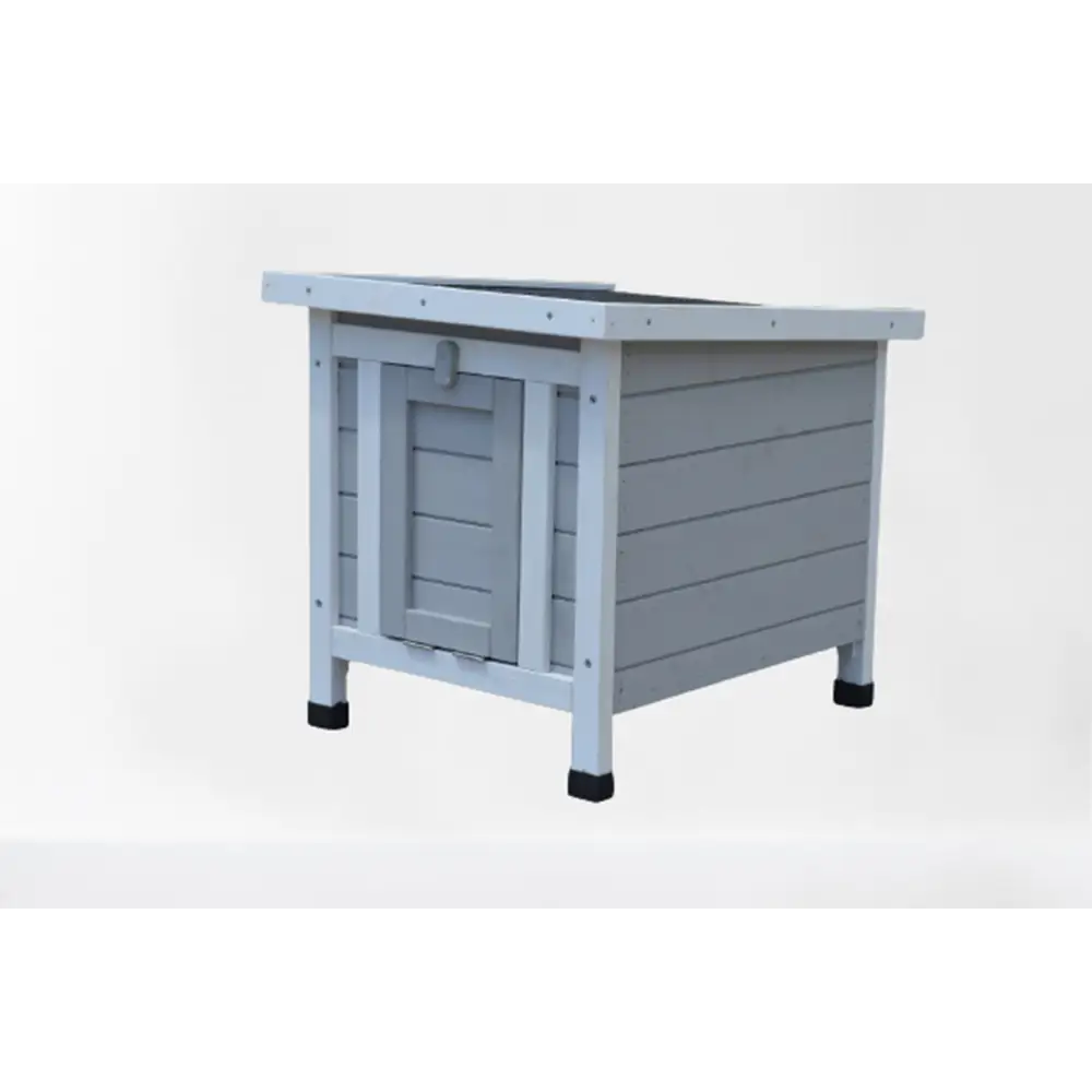 YES4PETS Grey Small Chicken Coop Rabbit Hutch Ferret Cage Guinea Pig Dog Cat Nesting Box - Pet Care > Coops & Hutches >