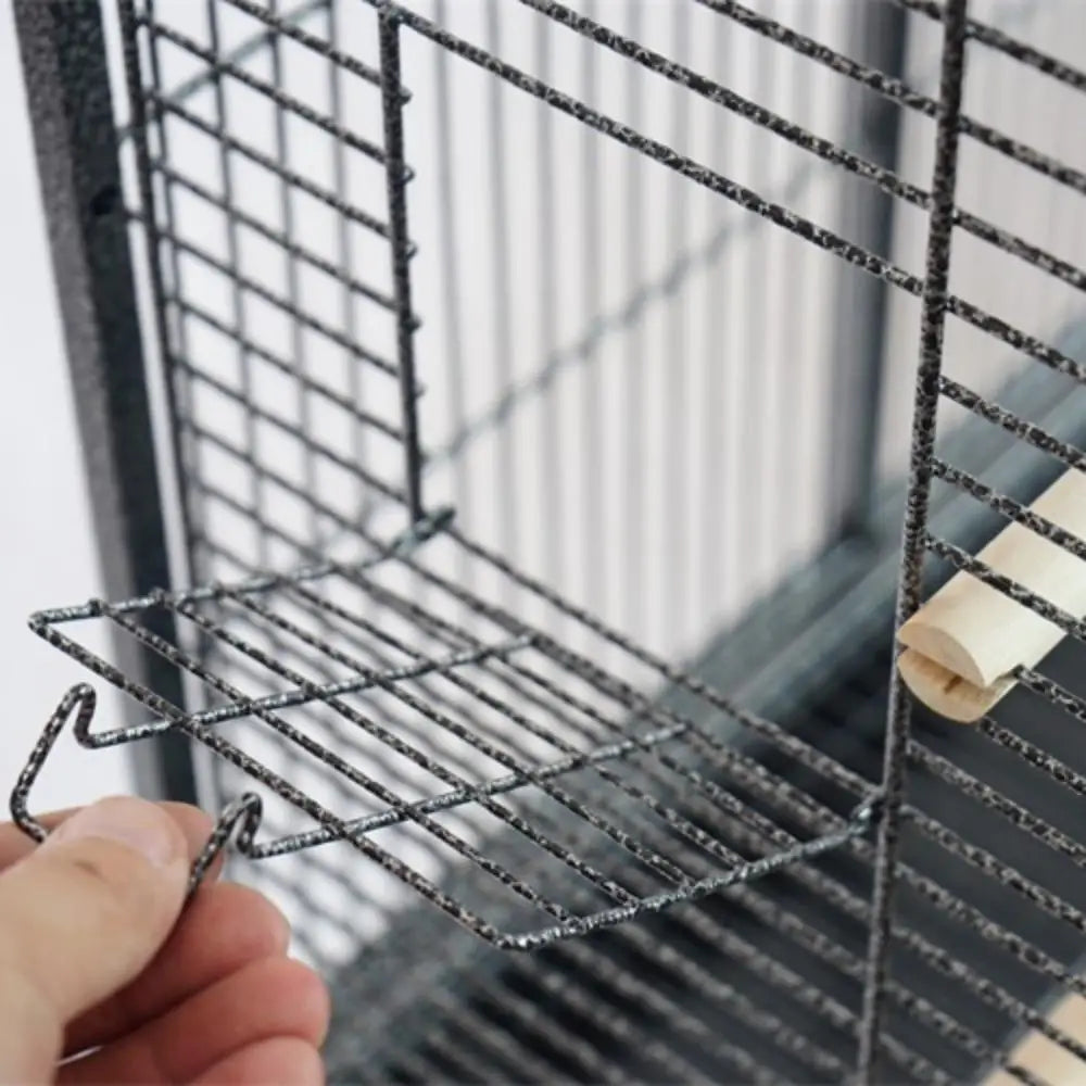 YES4PETS Large Bird Budgie Cage Parrot Aviary Carrier With Stand & Wheel - Pet Care > Bird > Bird Cages & Stands