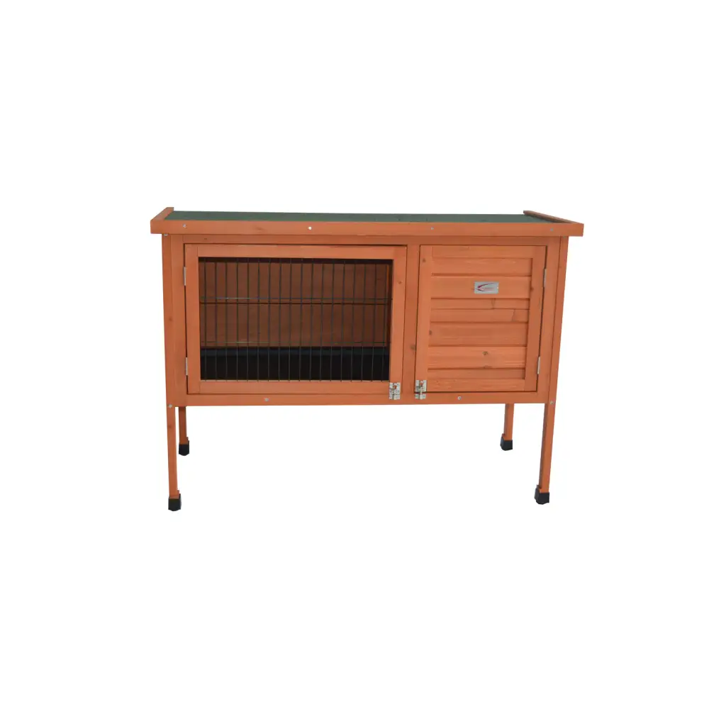 YES4PETS Large Single Wooden Pet Rabbit Hutch Guinea Pig Ferret Cage - Pet Care > Coops & Hutches > Small Animal